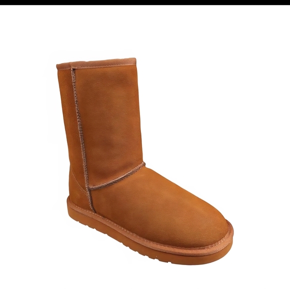 Lamo Kora Water Resistant Suede Chestnut Boots - Picture 2 of 7